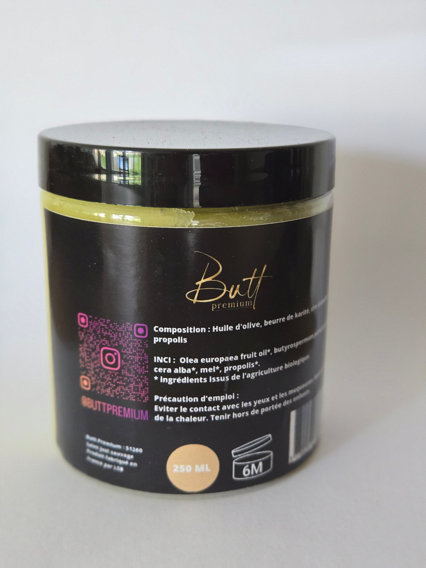 Baume cicatrisant tatouage Butt 250 ML