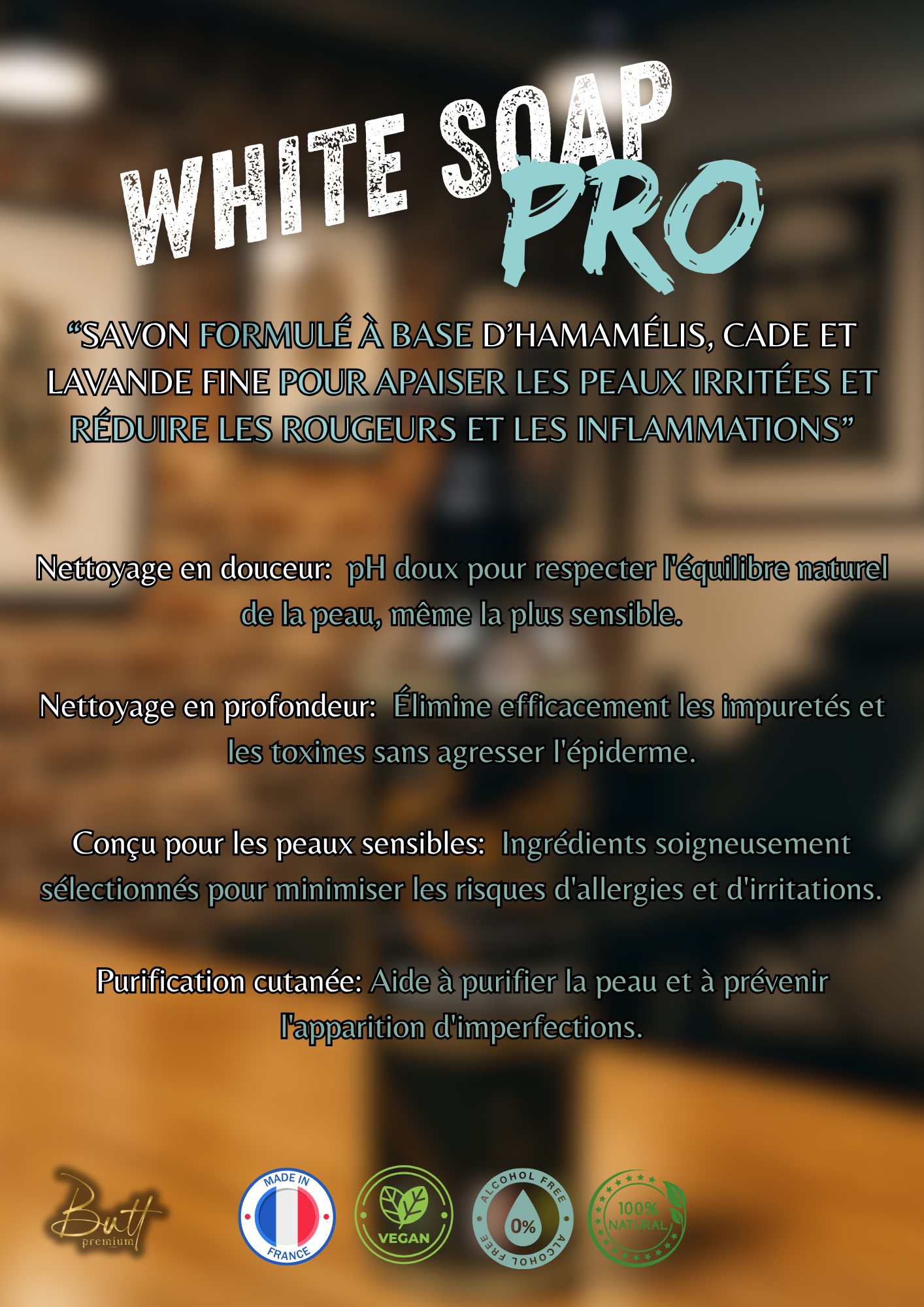 Kit de Soins ( Huile Sèche + White Soap )