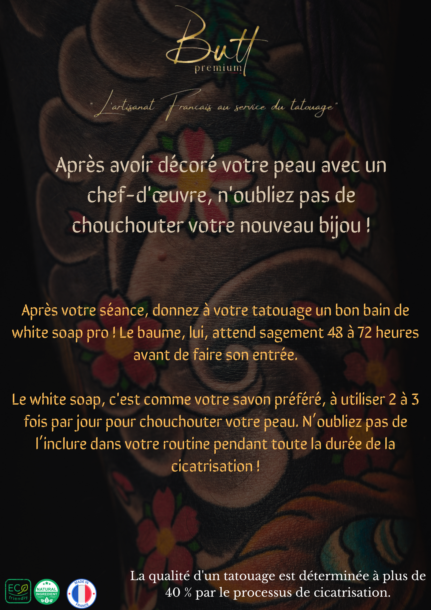 Kit de Soins Tatouage naturel