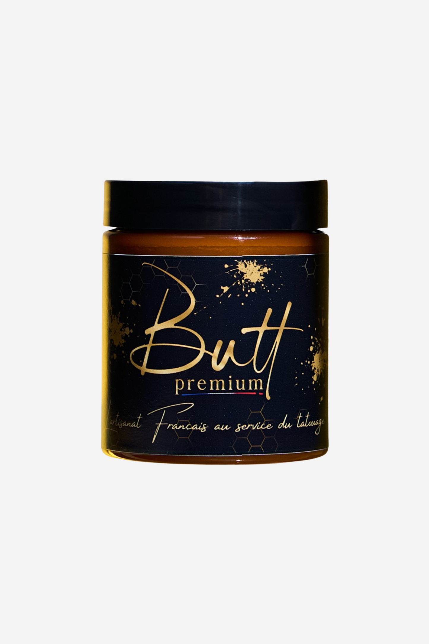Photo du baume butt premium 250ml - texture naturelle à la cire d'abeille, karité et propolis
