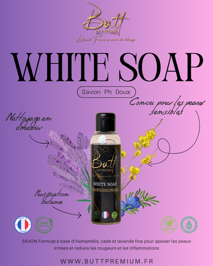 Savon white soap pro 125ML