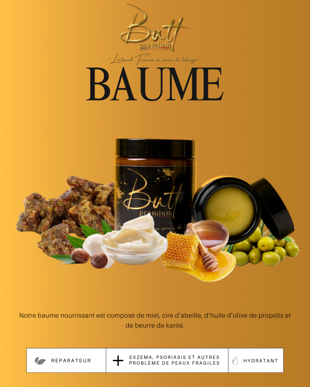 Baume naturel – 250 ml