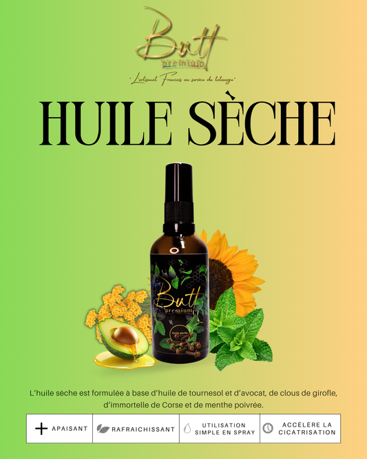 Huile sèche naturelle 75ml  Nutrition & régénération