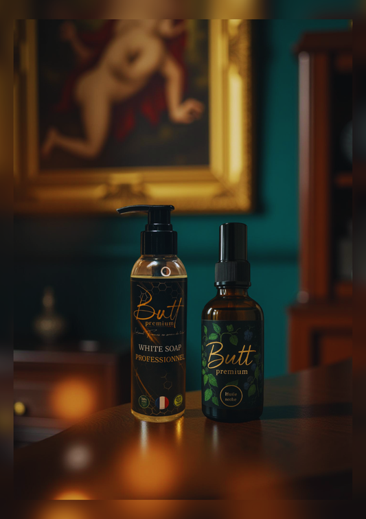 Kit de Soins ( Huile Sèche + White Soap )