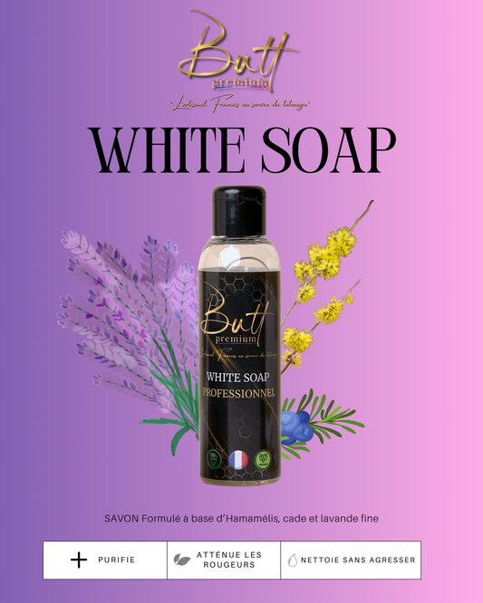 Savon white soap pro 125ML