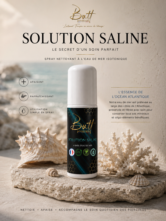 Solution Saline Butt Premium  piercing