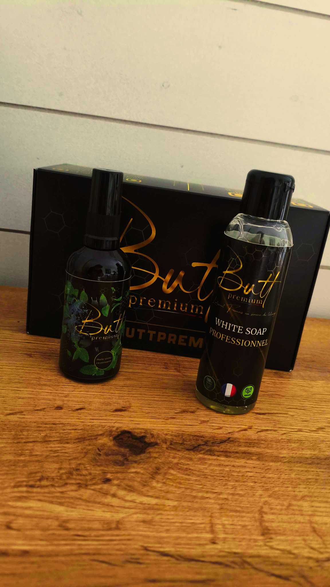 Kit de Soins ( Huile Sèche + White Soap )