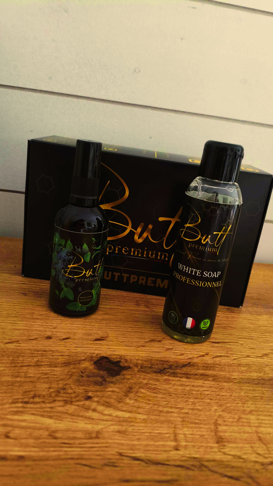 Kit de Soins ( Huile Sèche + White Soap )