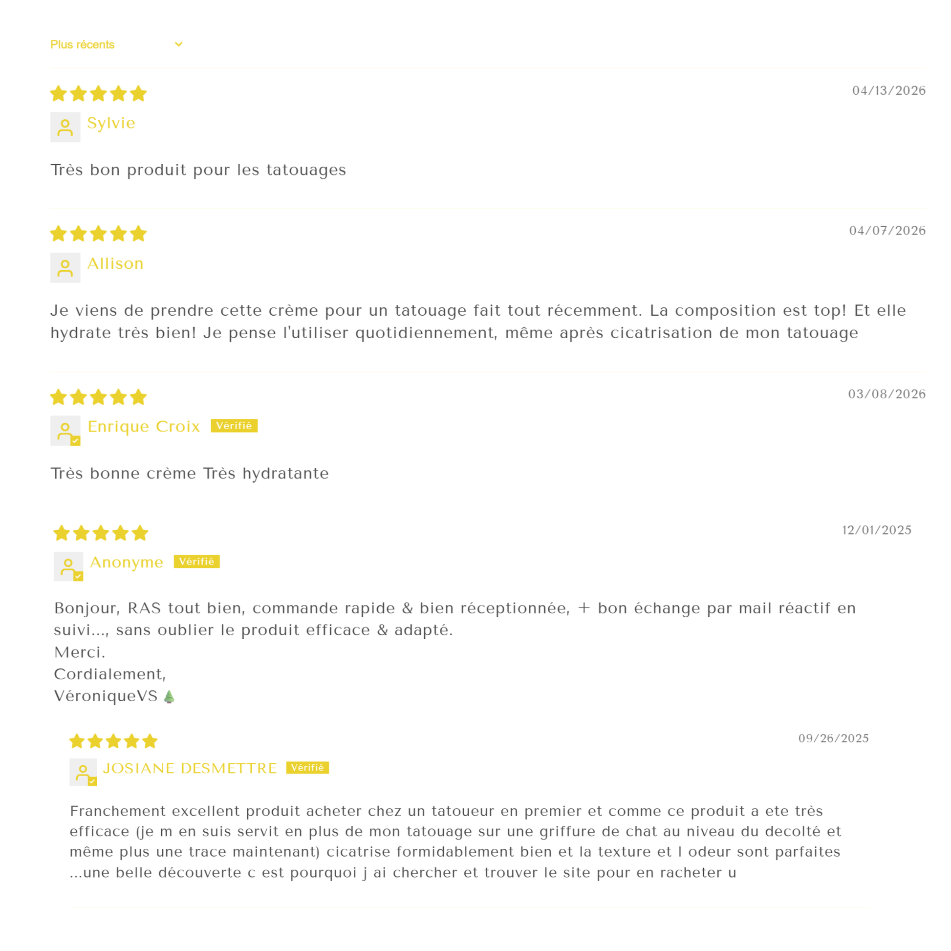 Avis clients positifs sur la Crème MILKY hydratante Butt Premium