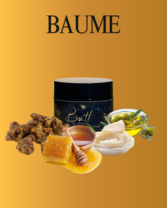 Baume réparateur naturel 50ml Butt Premium - soin peau sèche, eczéma, psoriasis et tatouage